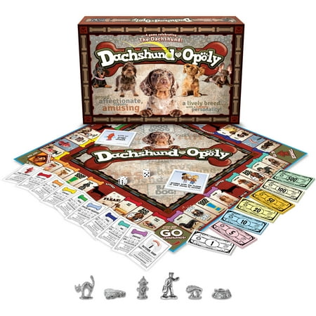 Late for the Sky Dachshund-opoly Game