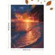 thumbnail image 3 of Qisvanset 12x16 Inch Tropical Beach Sunset Canvas Wall Art, Palm Tree Ocean Seascape Exotic Island Coastal Home Decor, 3 of 8