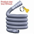 thumbnail image 5 of RV Sewer Hose Kit, Adjustable Adapter Sewer Pipe, RV Motorhome Sewer Hose, Leakproof Trailer Hose Kit, Space-Saving Sewer Pipe for RVs and Trailers, 5 of 9