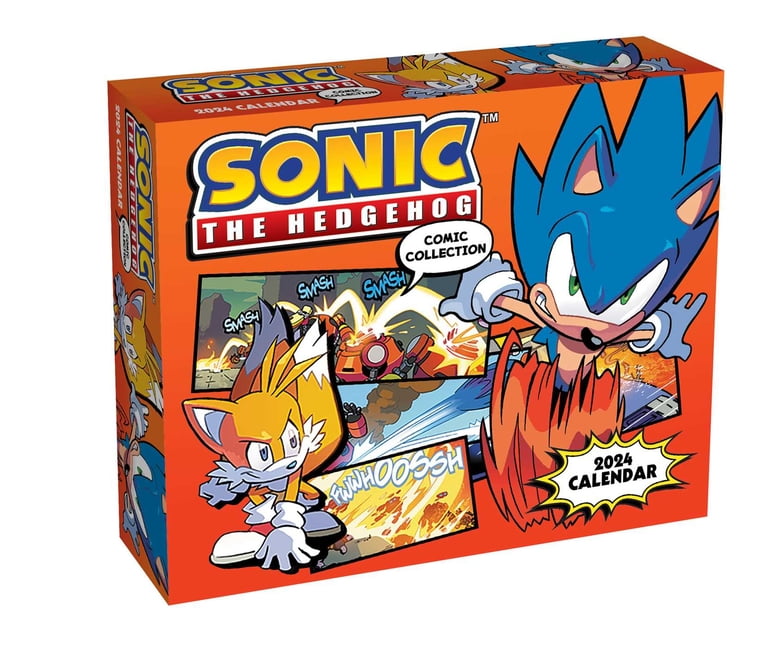Sonic the Hedgehog Comics 2024 DayToDay Calendar (Calendar)