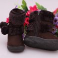 thumbnail image 5 of Christmas Gifts Juebong Toddler Snow Boots For Boys Girls Kids Outdoor Shoes Non Slip Booties With Side Zipper, 5 of 7