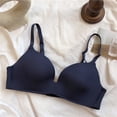 thumbnail image 4 of Sujetador Sexy de seda de hielo sin costuras para mujer, de realce Bralette, lencería fina de estilo Smiple, Copa AB, ropa interior femenina con escote en V profundo, 4 of 4