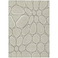 thumbnail image 2 of Addison Rugs Chantille Indoor/Outdoor Transitional Circles Beige Washable Rectangle Rug, 9' x 12', 2 of 6