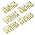 thumbnail image 1 of GOOHOCHY Kit de 5 piezas de números de reloj, números digitales, números romanos y números arábigos para reemplazo y reparación de reloj dorado., 1 of 7