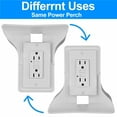 thumbnail image 2 of Wall Shelf Bracket Socket Charging Mount Rack Polch Power Socket Phone Charger, 2 of 8