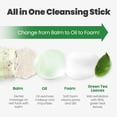 thumbnail image 5 of [Desmaquillante] DERMALOGY by NEOGENLAB Cleansing Stick Green Tea, 5 of 5