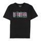 thumbnail image 1 of Elevenparis Hombre No Tourists Camiseta gráfica negra S, 1 of 2