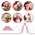 thumbnail image 6 of Naturalour Christmas Hat, Santa Hat Xmas Hat Velvet Comfort Thicken Fur Holiday Hat, 6 of 6