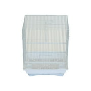 YML A1124MWHT Flat Top Small Parakeet Cage