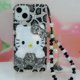 thumbnail image 3 of Funda protectora con diamantes de imitación para iPhone 14, 13 Pro Max, Xs, 8 plus, 7 dibujos animados, Hello Kitty 11, 15, 12, mujer, 3 of 5