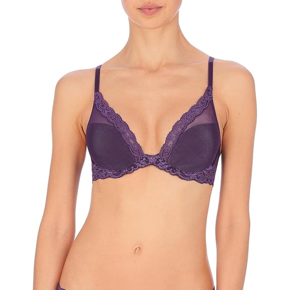 Natori Women Feathers Lace Plunge T-Shirt Bra 36B