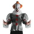 thumbnail image 1 of Adult Deluxe IT Pennywise Movie Costume, 1 of 9