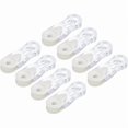 thumbnail image 1 of Lot de 8 Poids de Cordon de Store 90 mm pour Rideau de Fenêtre et Volet Roulant Romain Vertical Blanc, 1 of 5