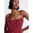 thumbnail image 4 of No Boundaries Printed Swing Mini Dress, Women's XXS-XXL, 4 of 5