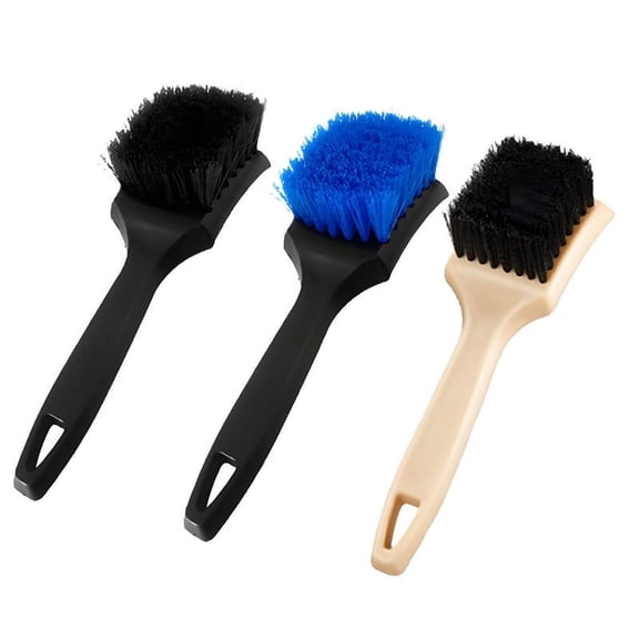 MZHICH 3 Pcs Car Wash Brush for Car Black Blue