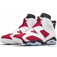 thumbnail image 1 of A i r-Jor-dan 6 Carmine 2021 White/Black-Carmine CT8529-106 Size 11.5 NEW, 1 of 6