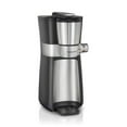 thumbnail image 2 of Hamilton Beach  16 oz Cold Brew & Hot Coffee Maker, Black & Silver, 2 of 7