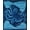 Blue, Pattern 4, variant on Flatwoven High Traffic Area Rug, Deep Sea Kraken Nautical With Tentacle Design Maritime Ocean Theme, Non Slip, Stain Resistant, Washable Area Rugs for Living Room, Bedroom(Blue, 4x6)