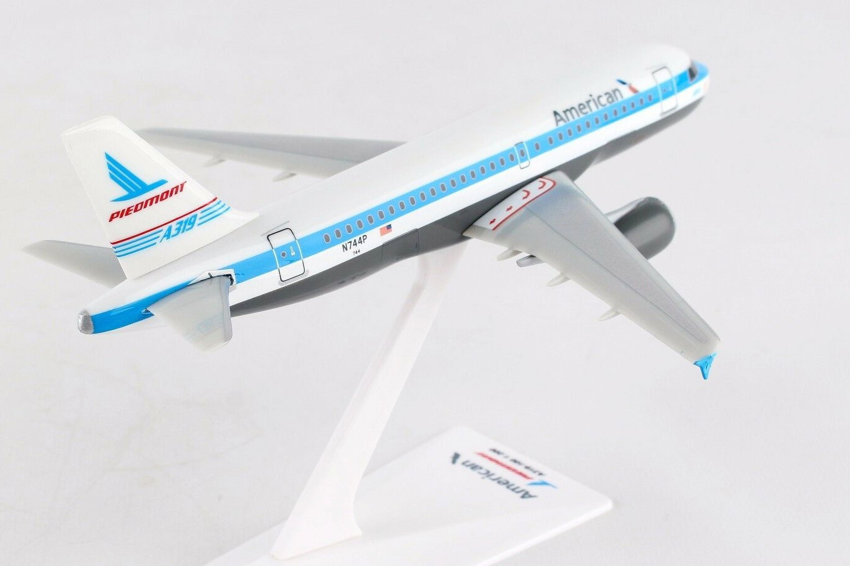 Flight Miniatures LP0029P A319 American & Piedmont A319 1-200 Heritage Livery Model Airplane