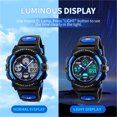 thumbnail image 6 of SKMEI Digital Sports Watch, Waterproof Sports Outdoor Watch with Alarm Clock Stopwatch LED Watch Gift for 5-12 Years Old, 6 of 7