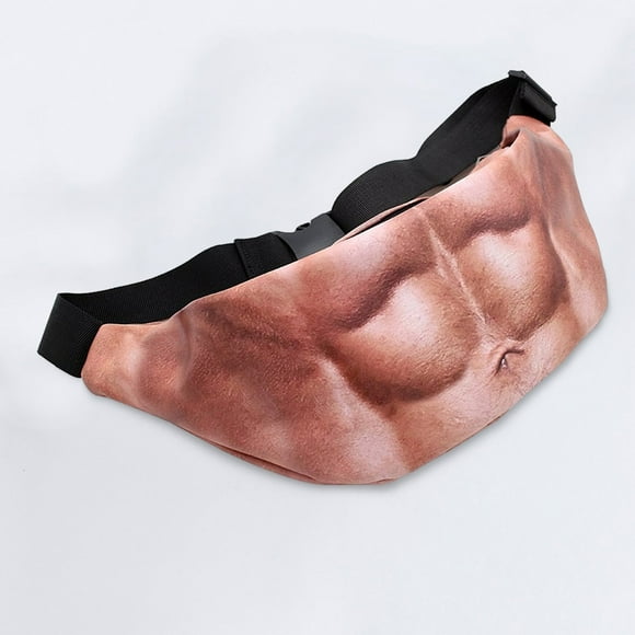 Funny Funny Belly Fanny Pack Belly Fanny Pack Pu Belly Leather Fanny Pack Waist Packs for Men