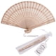 thumbnail image 1 of Set de ventiladores de mano de madera SL Crafts, regalos para bodas, fiestas, 50 unidades, 1 of 6