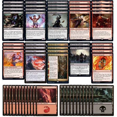 Elite Rakdos Berserker Deck - Black Red - 60 Card - MTG Magic the Gathering NM/M