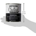 thumbnail image 6 of Rust-Oleum 285144 Ultra Matte Interior Chalked Paint 30 oz, Charcoal, 6 of 7