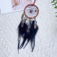 thumbnail image 4 of Car Rearview Mirror Hanging Ornament, Elegant Dreamcatcher with Beads and Feathers, Peaceful Decoration for Cars, Homes, and Offices, Unique Gift Idea, 4 of 6