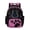 Black Cat Paw Moon Stars Pink Black, variant on SCRAWLGOD Marble Print Teal Golden 17 inch Backpack for Women Men Large College Bookbags Kids School Bag for Girls Boys Multi-Pocket Portable Large Daypack Sport