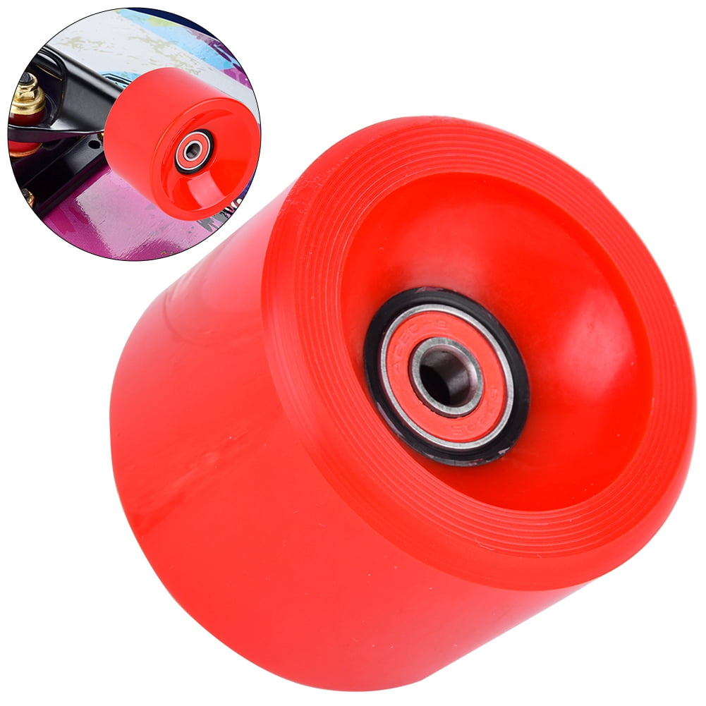 Qiilu Skateboard Wheel, Electric Board Wheel,1 pcs PU 70mm DIY Red