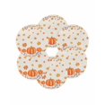 thumbnail image 7 of 15 Inch Round Placemats Set of 6, Fall Orange Non Slip Heat Insulation PP Table Mats, Thanksgiving Autumn Watercolor Pumpkin Washable Place Mats for Kitchen Dining Party Table Decor, 7 of 7