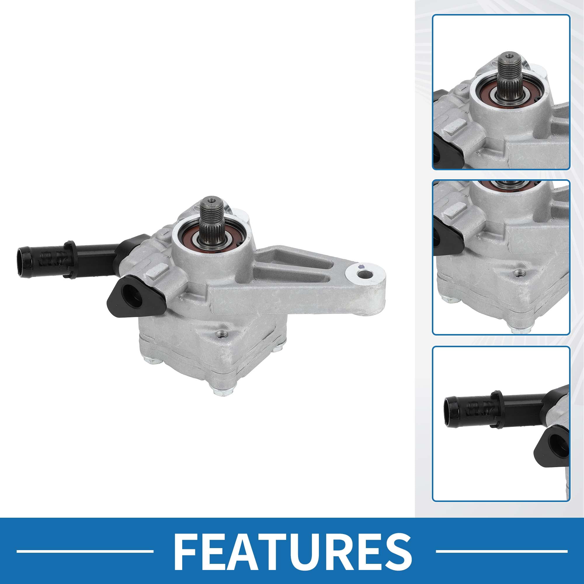 Power Steering Pump No.56110PVJA01 for Honda Accord 2008-2012 for Honda Odyssey 2005-2010 Consistent