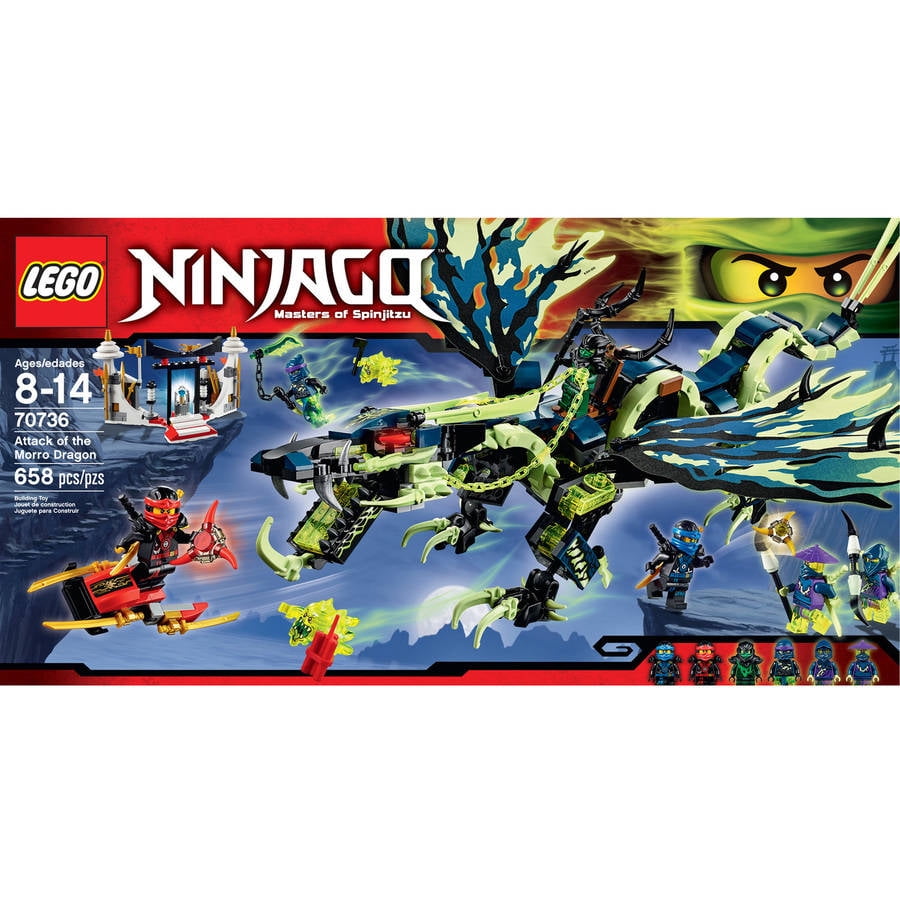 Ninjago Attack of the Dragon, 70736 - Walmart.com