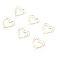 thumbnail image 3 of Heart Shaped Metal Paper Clips, Cute Portable Adorable Small Clips for Document Organization, with for Home, School, Office Use, 3 of 7