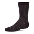 thumbnail image 3 of MeMoi  Bicolor Dashline Crew Socks - Boys - Male, 6-7, Black, 3 of 9