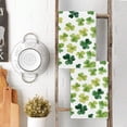 thumbnail image 4 of Aetherz st Patricks Kitchen Towels, Green St. Patricks Day Dish Towels Set of 2 Kitchen Decor, 16X24 Inch Holiday Seasonal Decorations, 4 of 5