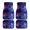 3, variant on Starry Pattern Design Car Floor Mats Fits Most Car Rubber Floor Mats Custom High Quality Printed Floor Mats 4 Pieces
