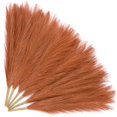 thumbnail image 1 of Decoración de hierba de pampa artificial Serwalin, 45 cm, 6 unidades, naranja, 1 of 9