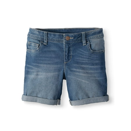 Wonder Nation Denim Bermuda Short (Little Girls, Big Girls & Big Girls