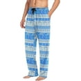 thumbnail image 5 of FREEAMG Blue Tribe Elepnant Pajama Pants for Men, Men's Separate Bottoms, Pure Cotton Comfortable Lounge Pants（295）, 5 of 7