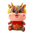 thumbnail image 3 of Juguete de dragón chino, animales de peluche de dragón de Año Nuevo, adorable juguete de dragón de peluche. 22cm, 3 of 9
