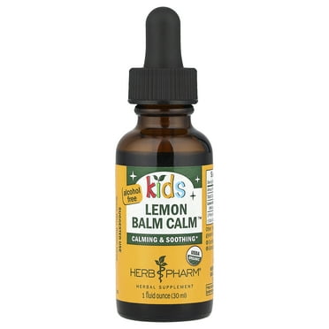 Herb Pharm Kids Lemon Balm Calm Alcohol Free 1 oz Liquid