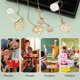 thumbnail image 2 of Juego de marcapáginas de flores de metal, marcapáginas romántico, regalo para mujeres, escritoras, amigos, regalos inspiradores para niñas adolescentes para cumpleaños, 2 of 5