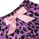 HDE Filles Pyjama Short Scintillant Imprimé Dauphin Sommeil Court W / Cordon de Satin (Rose & Violet Léopard, 12) – image 3 sur 6