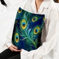 thumbnail image 6 of Peacock Feathers Pillow Covers Set of 2 with Unique Patterns - Available in 16x16, 18x18, and 20x20 Inches for Various Occasions - Pillow Inserts Included, 6 of 6