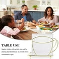 thumbnail image 3 of FOMIYES Servilletero Metálico Dorado Con Para Cocina O Comedor, 3 of 5