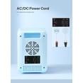 thumbnail image 3 of Reemix Mini Fridge 4L, 6 Can Portable AC+DC Power Cooler, Aqua, 3 of 7