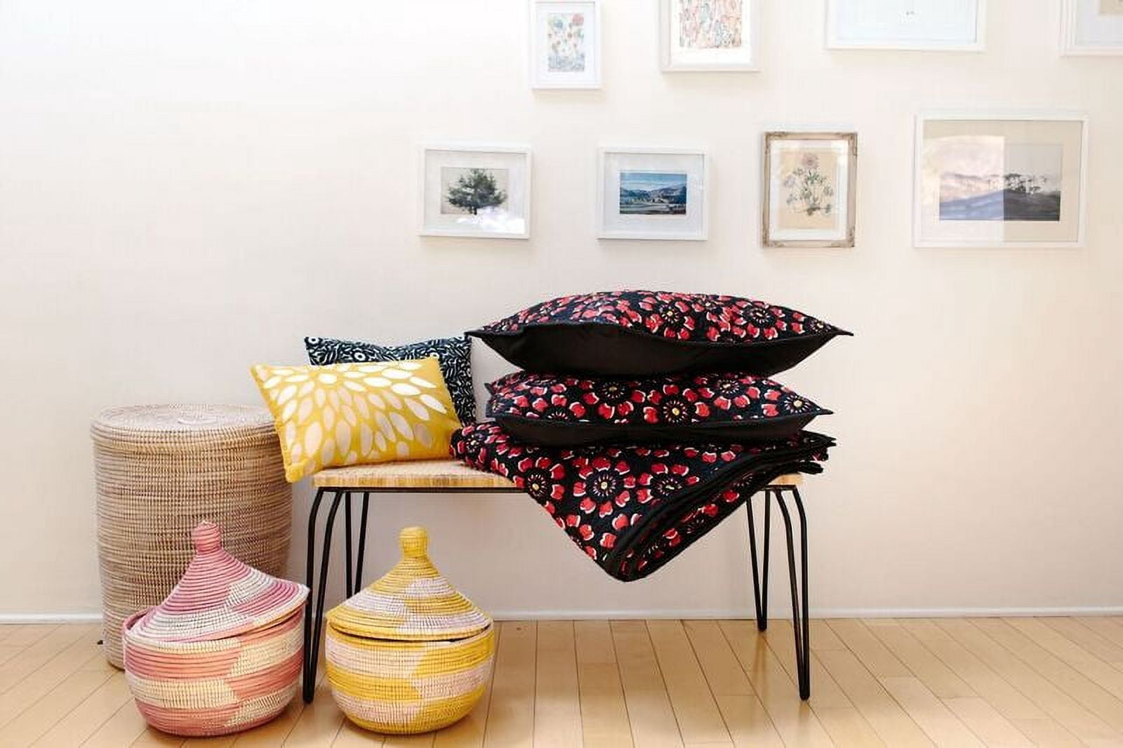 Vita Good Life Flores Reversible Quilt Set