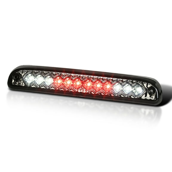 Spec-D Tuning LED 3rd Third Brake Light Smoke Lens Compatible with 1999-2016 Ford F-250/F-350/F-450/F-550 Super Duty, 1993-2011 Ford Ranger